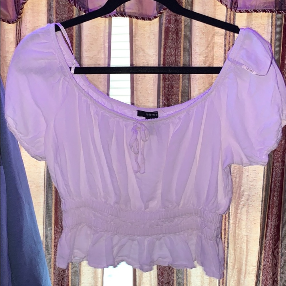 white top
